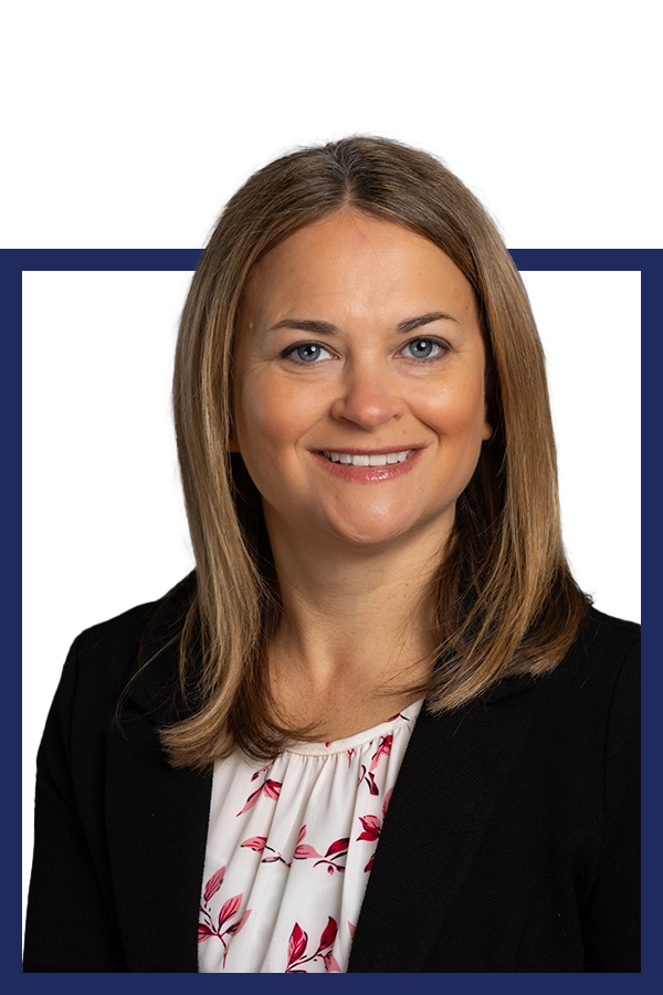 Sandra Marsicek smiling while wearing a black top.